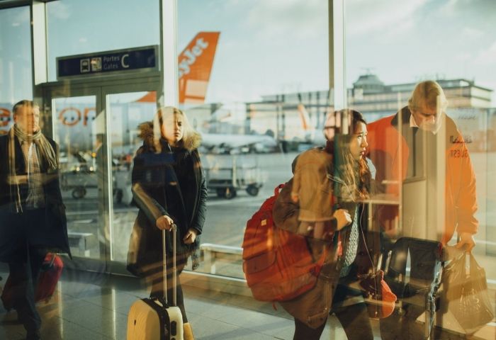 A man waited three hours at Manchester Airport for his luggage - then watched handlers do this with it