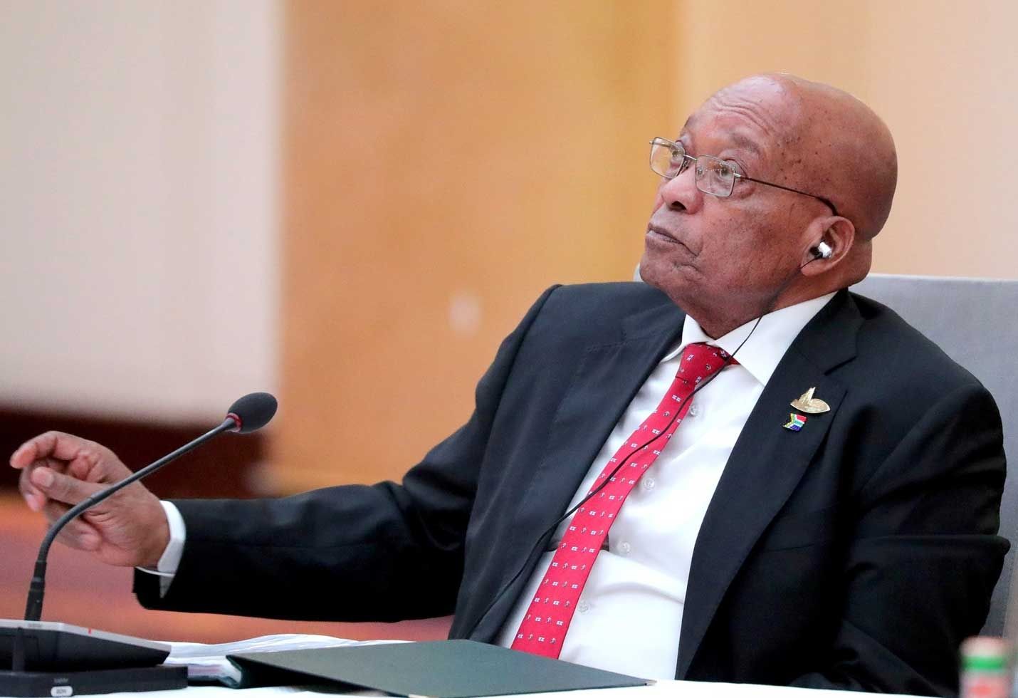 The Latest: South Africa waiting for Zuma&rsquo;s statement